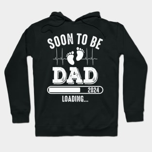 Dad Est 2024 Soon To Be Dad Pregnancy Announcement 1st Time Hoodie